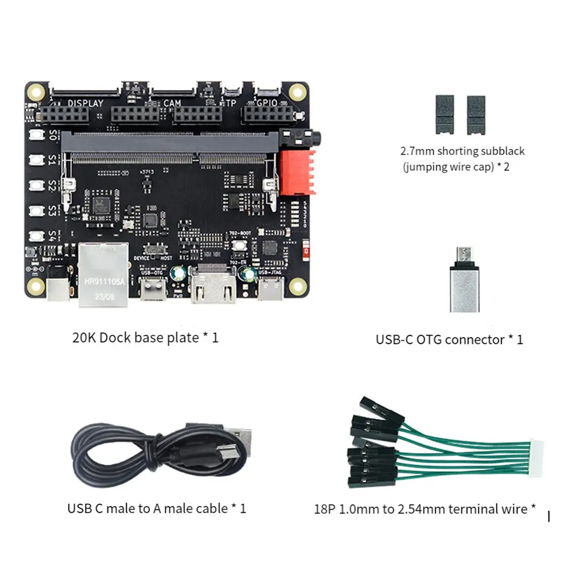 New Electronics For Primer 20K GW2A FPGA Dock Board Minimum System Expansion Board