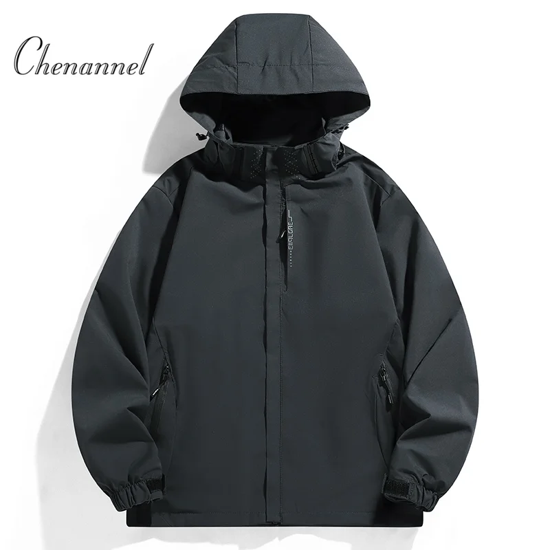 

Outdoor New Style Men's Waterproof Raincoat Lightweight Jacket Rainproof Clothing Windproof Jacket Hiking Climbing Sportswear