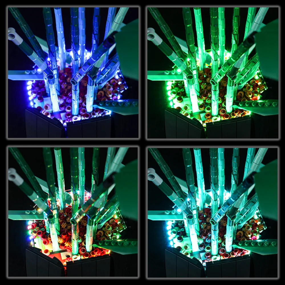 LED Light Kit For Creator Expert 10289 Bird of Paradise Bouquet DIY Light Toy Set（Not Included Building Blocks)