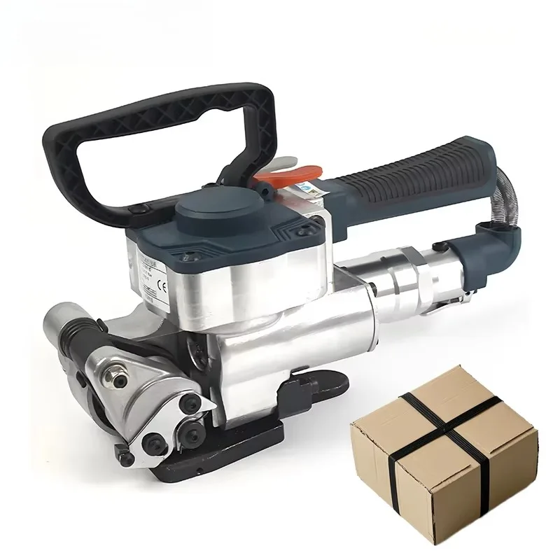 Pneumatic & Hand Band Strapper for Plastic Composite Belt Industrial Packaging Processing Equipment for 13-16mm PP/PET Strap