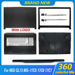 NEW For MSI GL73 8RC/8RD(MS-17C6)/GL73 8RE/GL73 7RD Series LCD Back Cover/Front Bezel/Hinges/Palmrest/Bottom Case Plastic 17.3