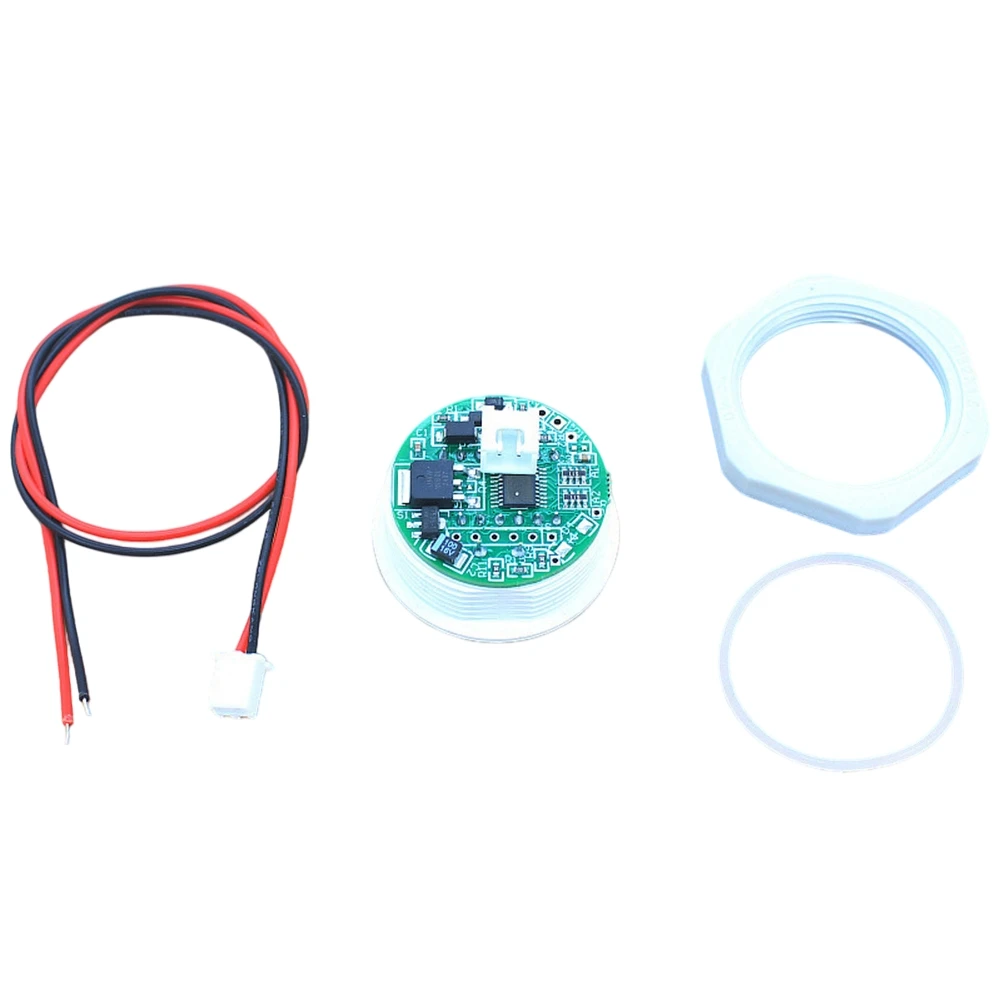 DC 8V to 120V Waterproof Digital Voltmeter with LED Display for Battery Voltage Testing in Golf Carts and Forklifts