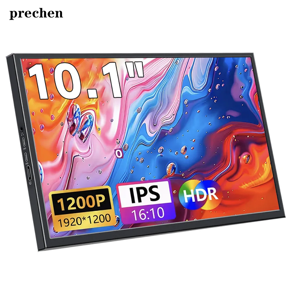 

Расширенный экран компьютера, 10-дюймовый сенсорный экран для игр PS4/5, модель скрытого кронштейна/металлическая модель, портативный экран дисплея