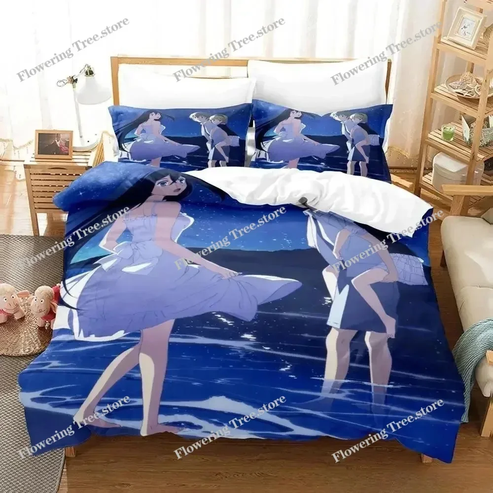 

Gokukoku No Brynhildr Bedding Set Single Twin Full Queen King Size Bed Adult Kid Bedroom Duvet cover Anime Bed Sheet029