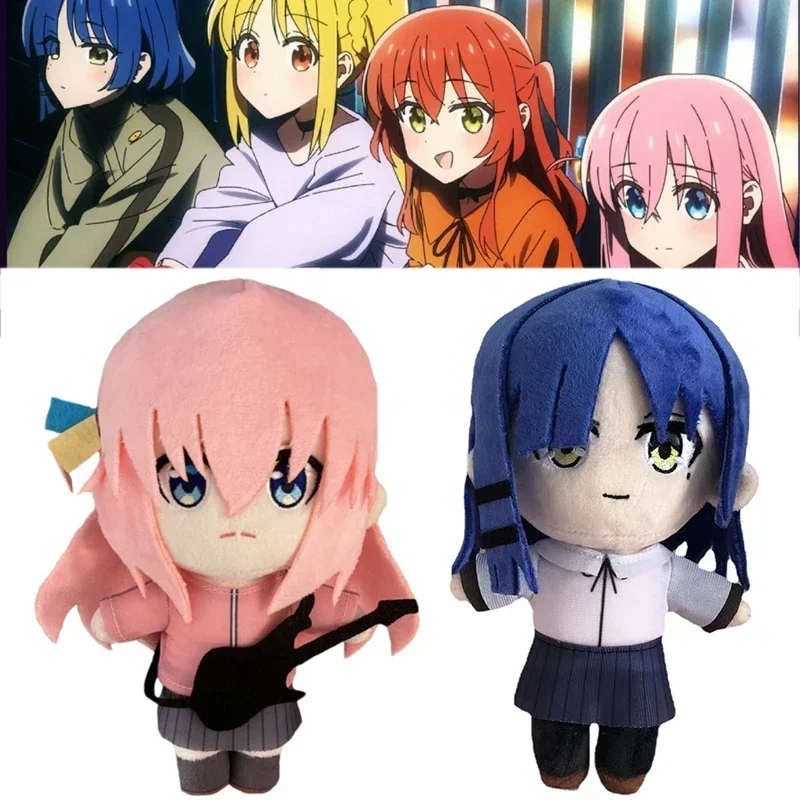 

Anime BOCCHI THE ROCK! Plush Toys Gotoh Hitori Yamada Ryo Cosplay Plushie Guitar Hero Pochi Lonely Rock Stuffed Dolls Figures