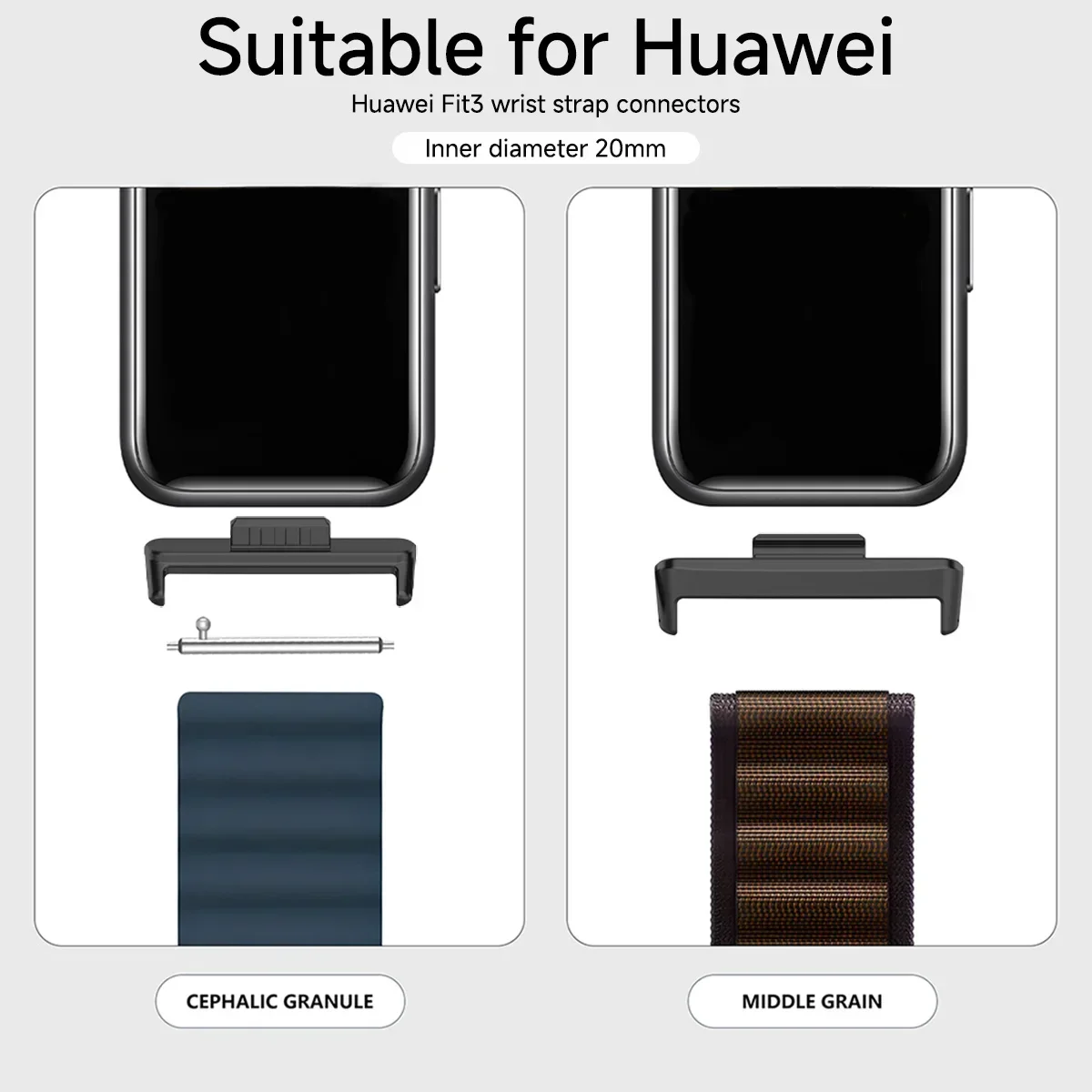 Correa de nailon para Huawei Watch Fit 3/4/4pro, Correa deportiva para hombres y mujeres, pulsera deportiva, accesorios para Huawei Fit2/1