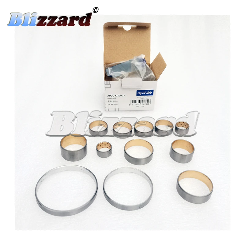 

TRANSPEED Brand New Transmission Bushing Repair Kit (12pcs) For BMW AUDI ZF6HP26 ZF6HP28 6HP26 6HP28 Car Accessies