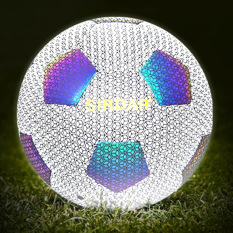 Football Will Shine Fluorescent Luminous Reflective Children Student Exam Wear-Resistant