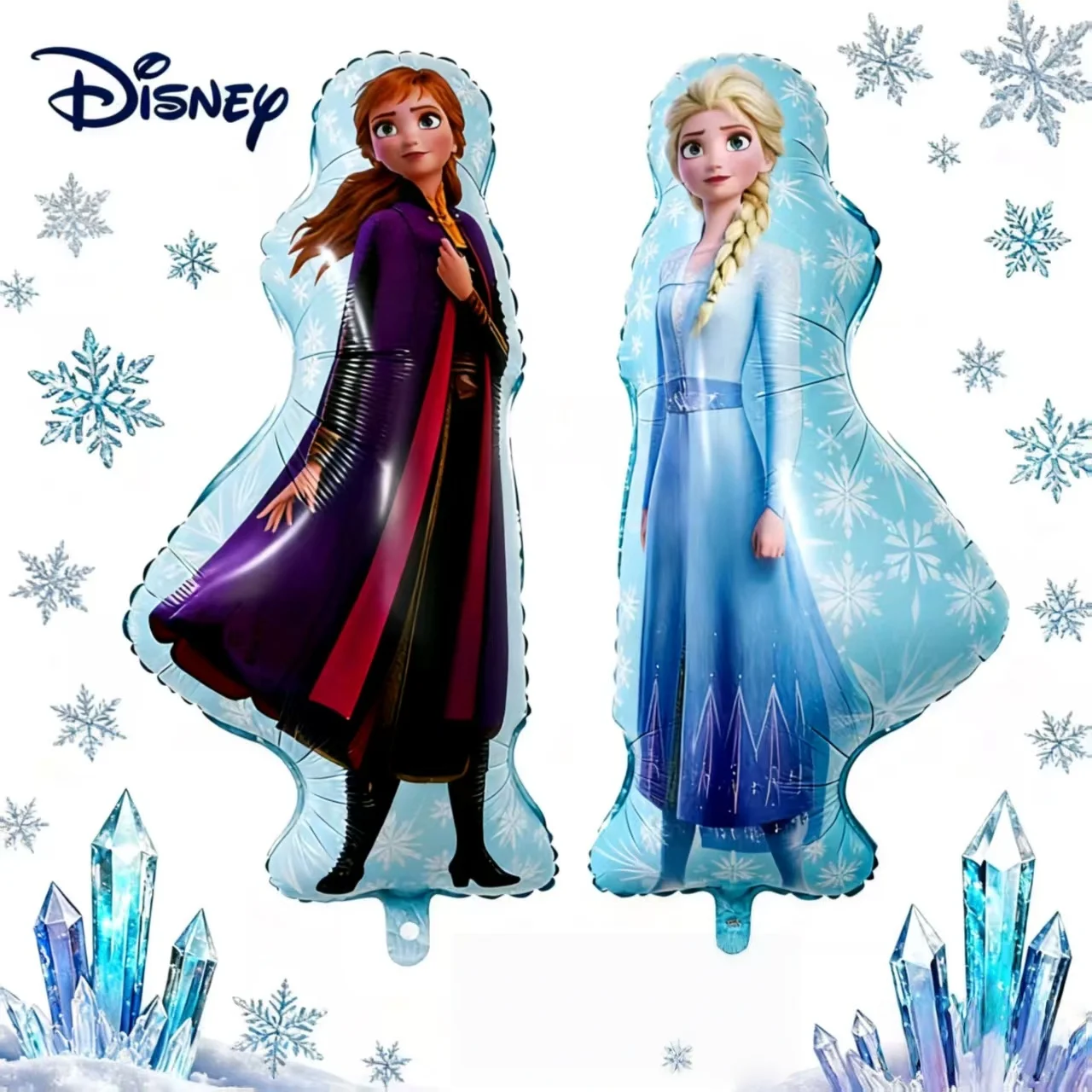 Disney frozen mordaça balão pacote elsa anna fundo decorações de parede para halloween natal aniversário practical piada festas