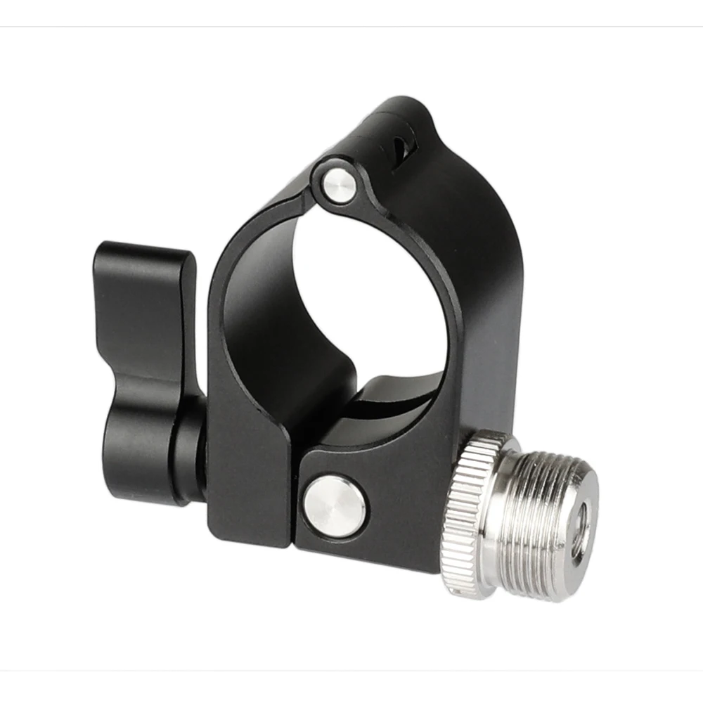 CAMVATE 25Mm Penjepit Batang & 1/4 "-20 Betina Ke 5/8"-27 Adaptor Sekrup Mikrofon Jantan untuk DJI Ronin M, Penstabil Gimbal Freefly MOVI