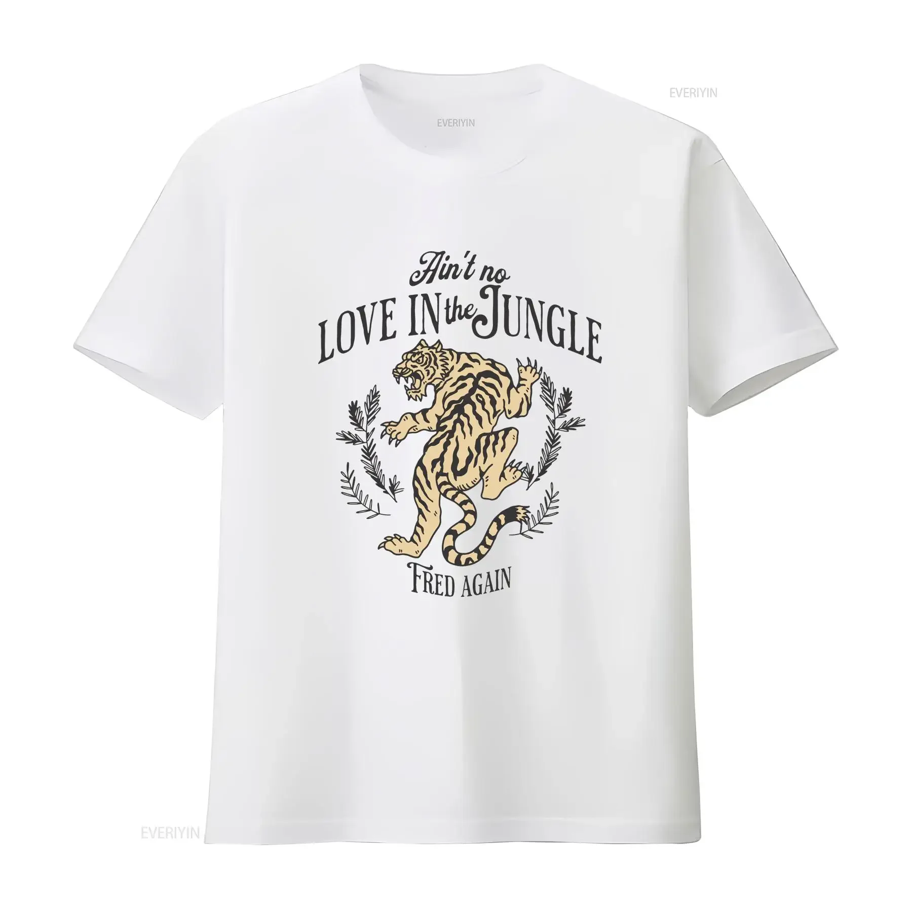 Fred Again x Ain't No Love In The Jungle UNISEX Oversized T Shirt House Music Festival Concert Electronic Dance EDM vintage