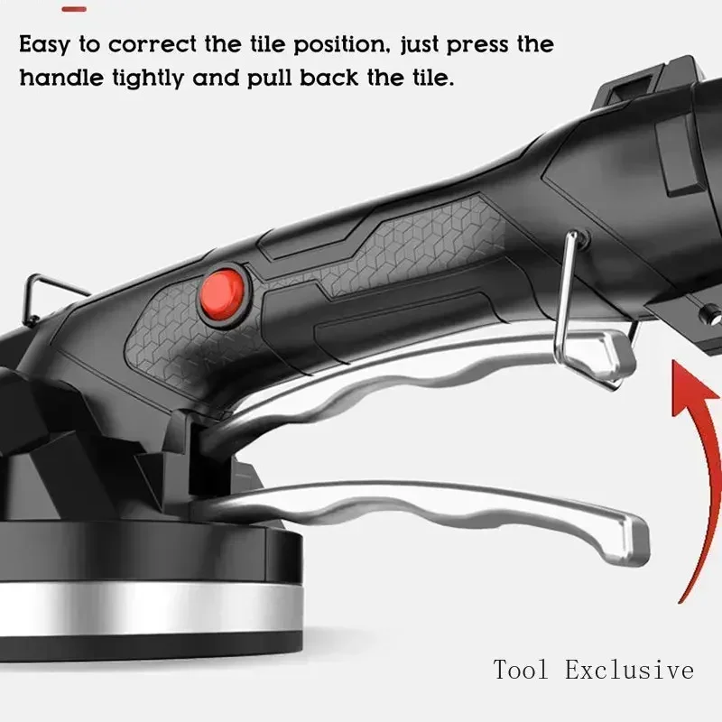 Aluminum/plastic Suction Cup Laying Machine Ceramic Tile Vibrator Impactor High-power Automatic Tile Laying Tool