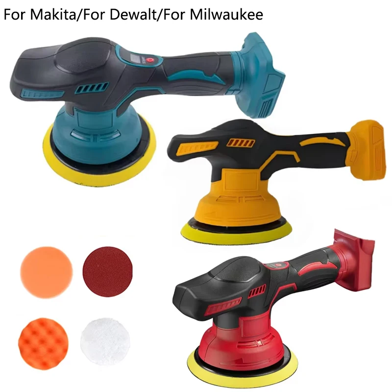 

Cordless Polisher 6 Gears Car Polishing Machine Electric Rotary Tool For Makita for Makita/Dewalt/Milwaukee 18V/20V Battery