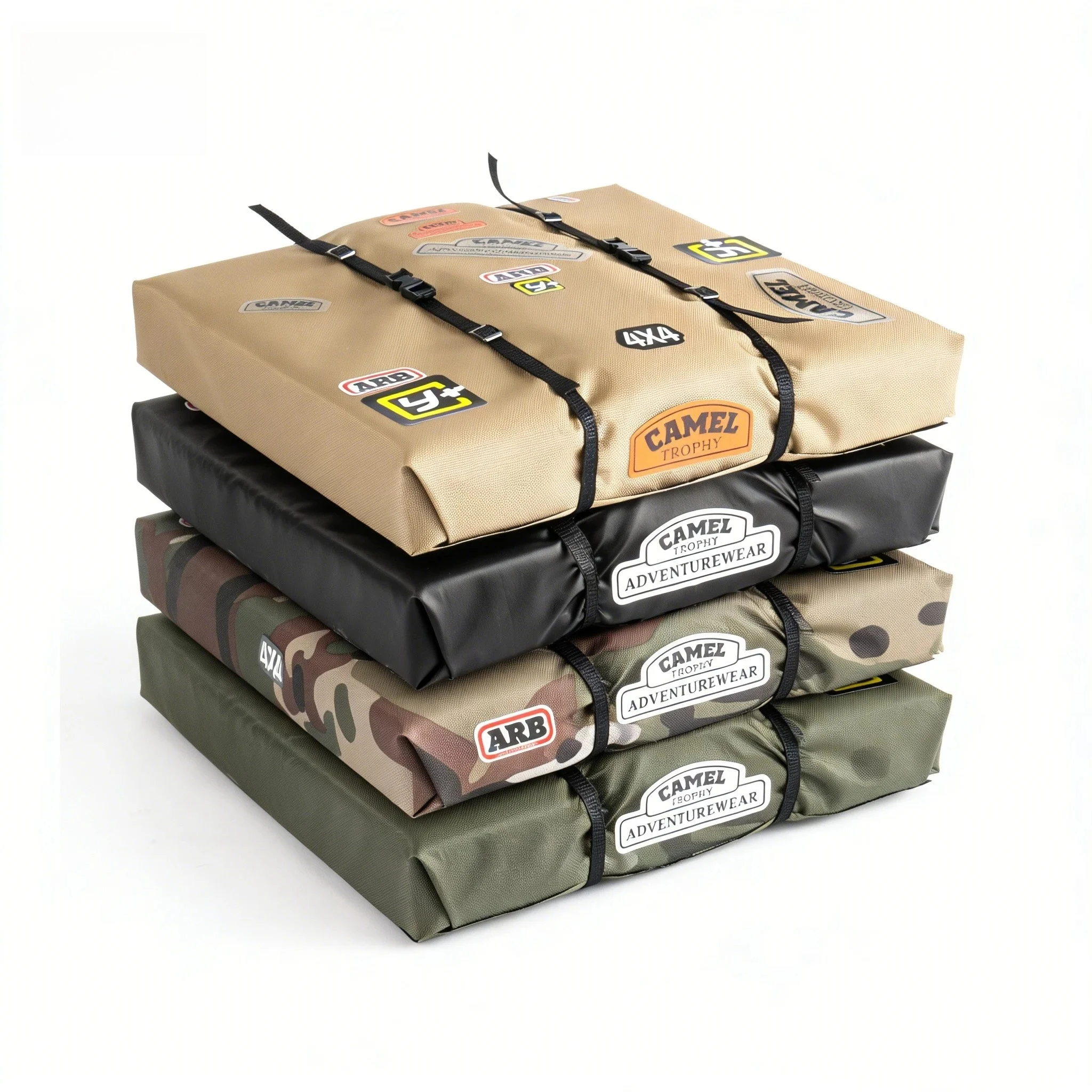 RC Simulated Roof Luggage Tent Bag Decorate for 1/8 1/10 RC Crawler TRX4 SCX10 FCX10 MN