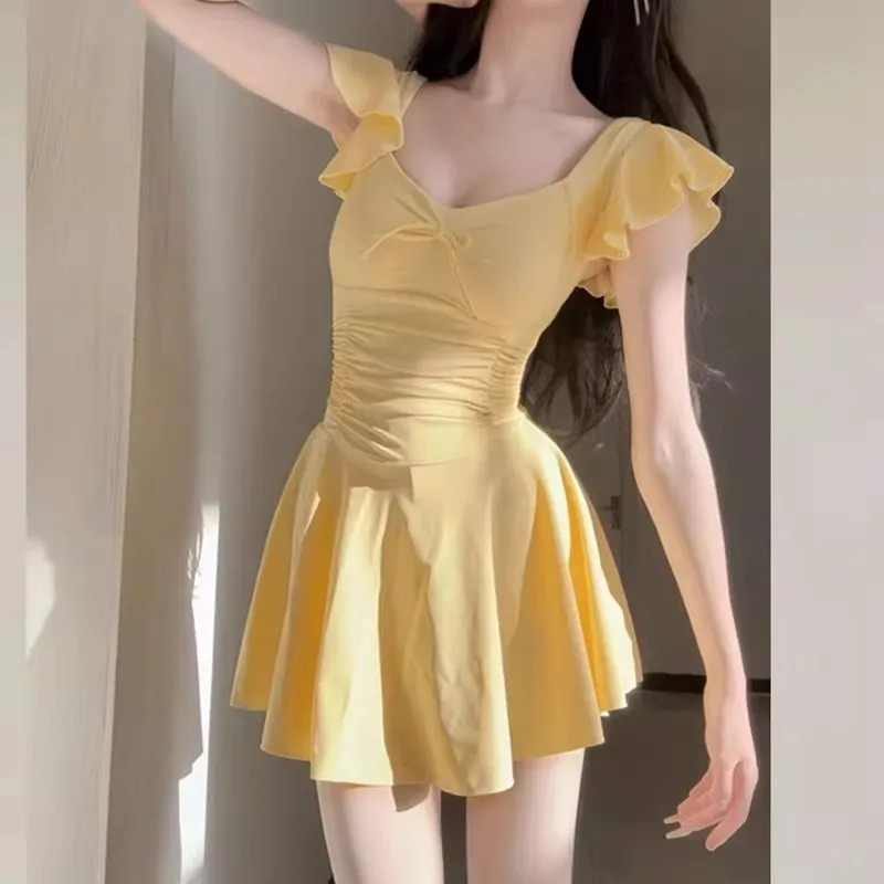 2026 New One-piece Swimsuit Women's Skirt High-end Vacation Swimsuit