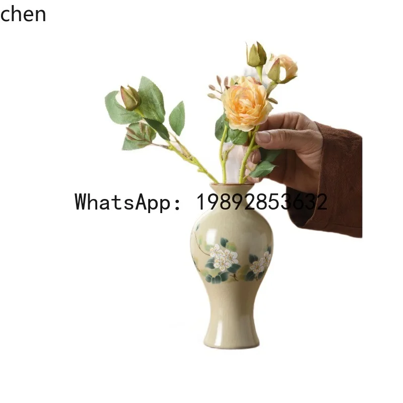 vase home living room desktop decoration ornament flower arrangement container