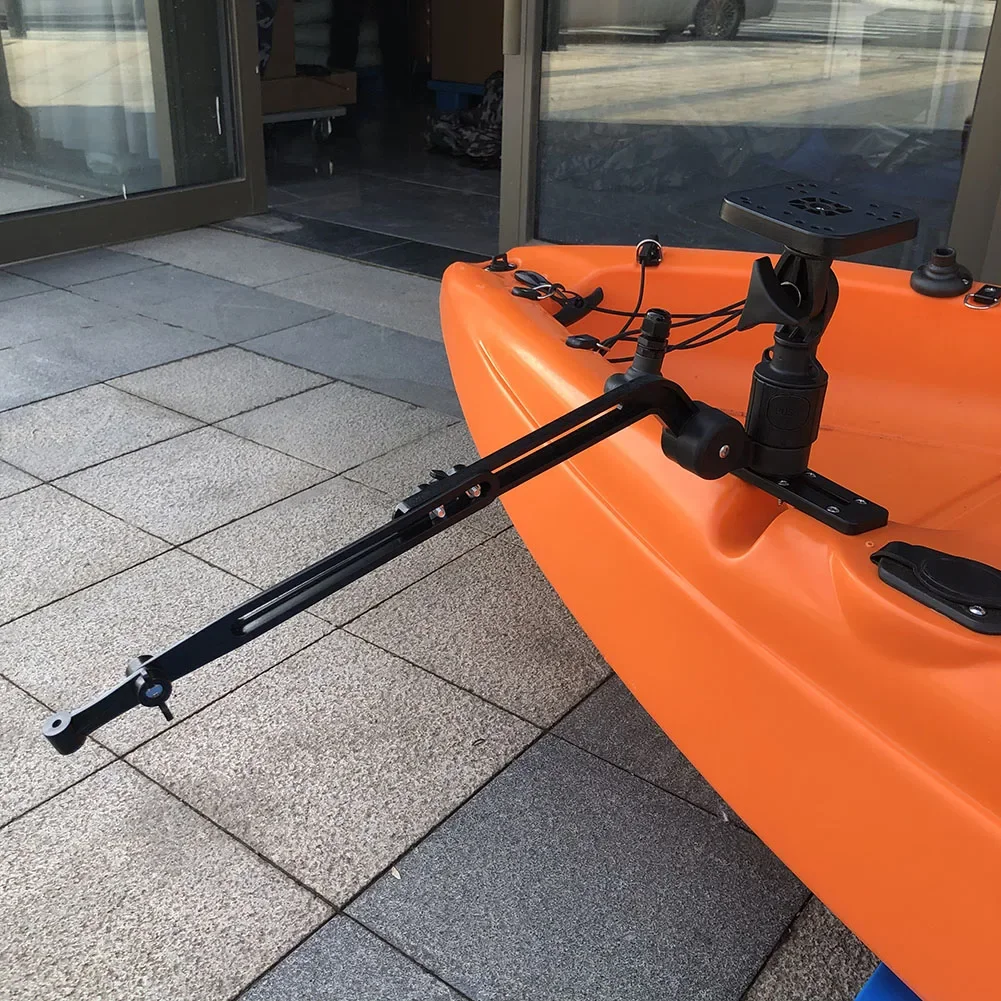 

Fish Finder Base Bracket Transducer Mounting Fish Finder Mount For Kayak Fishing Fishfinder Base For Kayak Inflatable Boat Angle