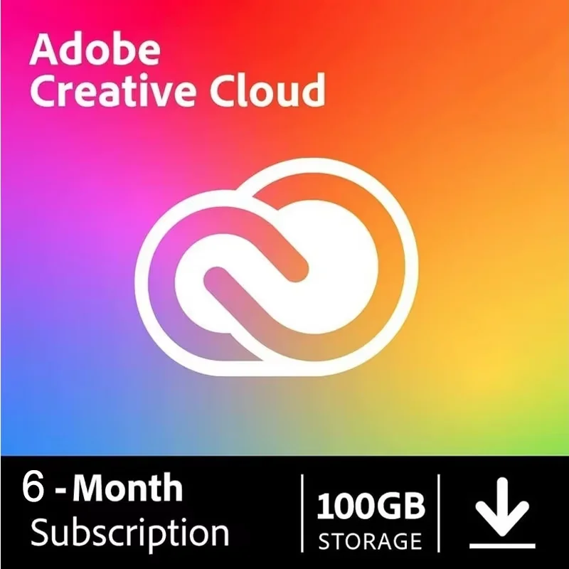 24/7 Online Original Adob Creative Cloud All Apps 6-Monats-Abonnement