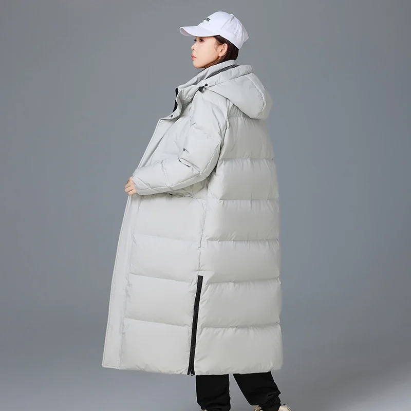 Cold Proof Breathable Warm Couple Down Jacket Trendy Fashionable High Quality Jacket Outdoor Hiking Camping Windproof Comfort