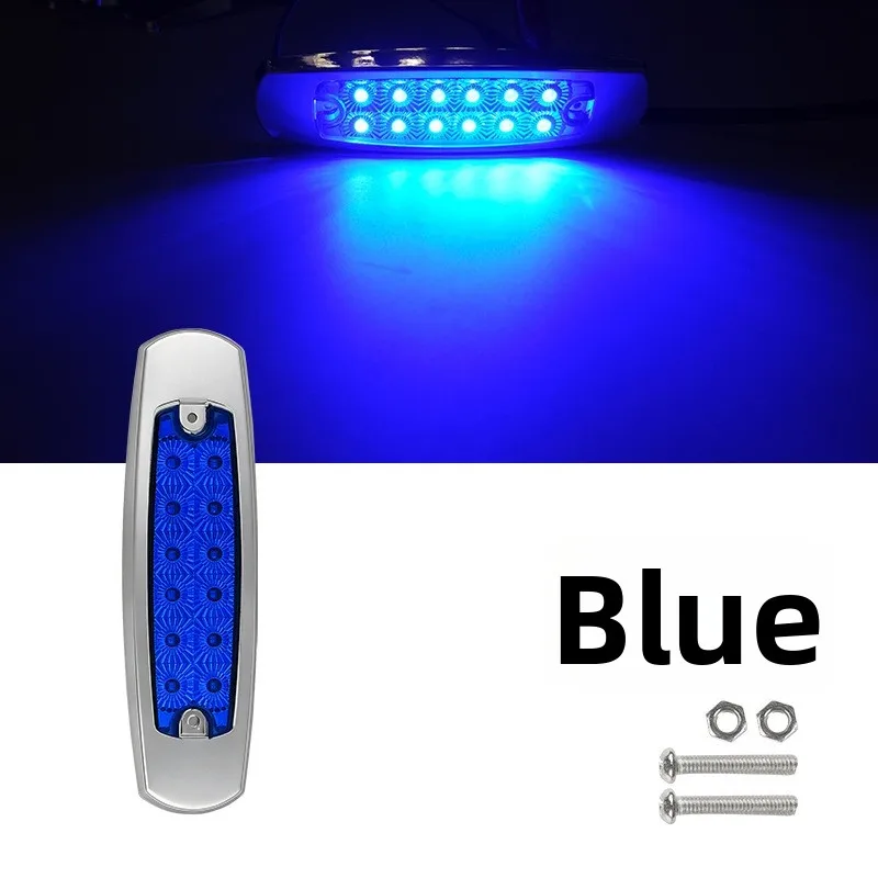 12-24V Marker LED Side Lights Parking Indicator Easy To Install Long for service Life 0.2W Power 0.12A Current ABS Housing
