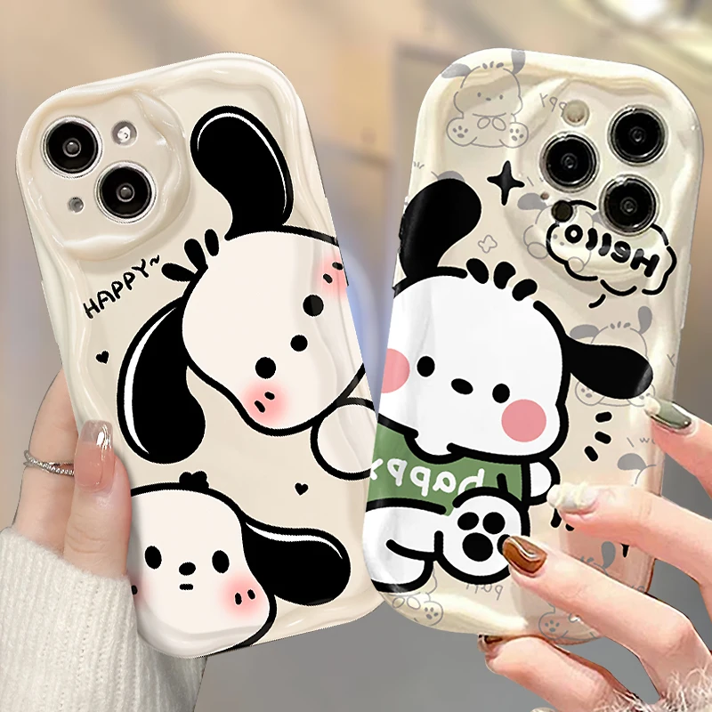 Sanrio Pachacco Case for Samsung Galaxy S23 S22 Ultra Plus S21 FE A73 5G A72 A71 A54 A53 A52 A51 4G A50S A50 Soft Silicone Cover