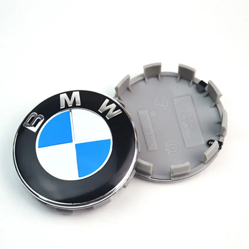 4Pcs 68mm Car Wheel Center Caps  Rims Cover Badge Logo For BMW E36 E46 E63 E64 E65 E66 F20 F21 F22 F23 G22 G23 G32 M2 M3 M4 M5