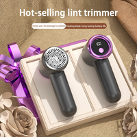 New Hair Ball Trimmer Intelligent Hair Removal Digital Display Home Portable Shaver Charging and Ball Removal Device