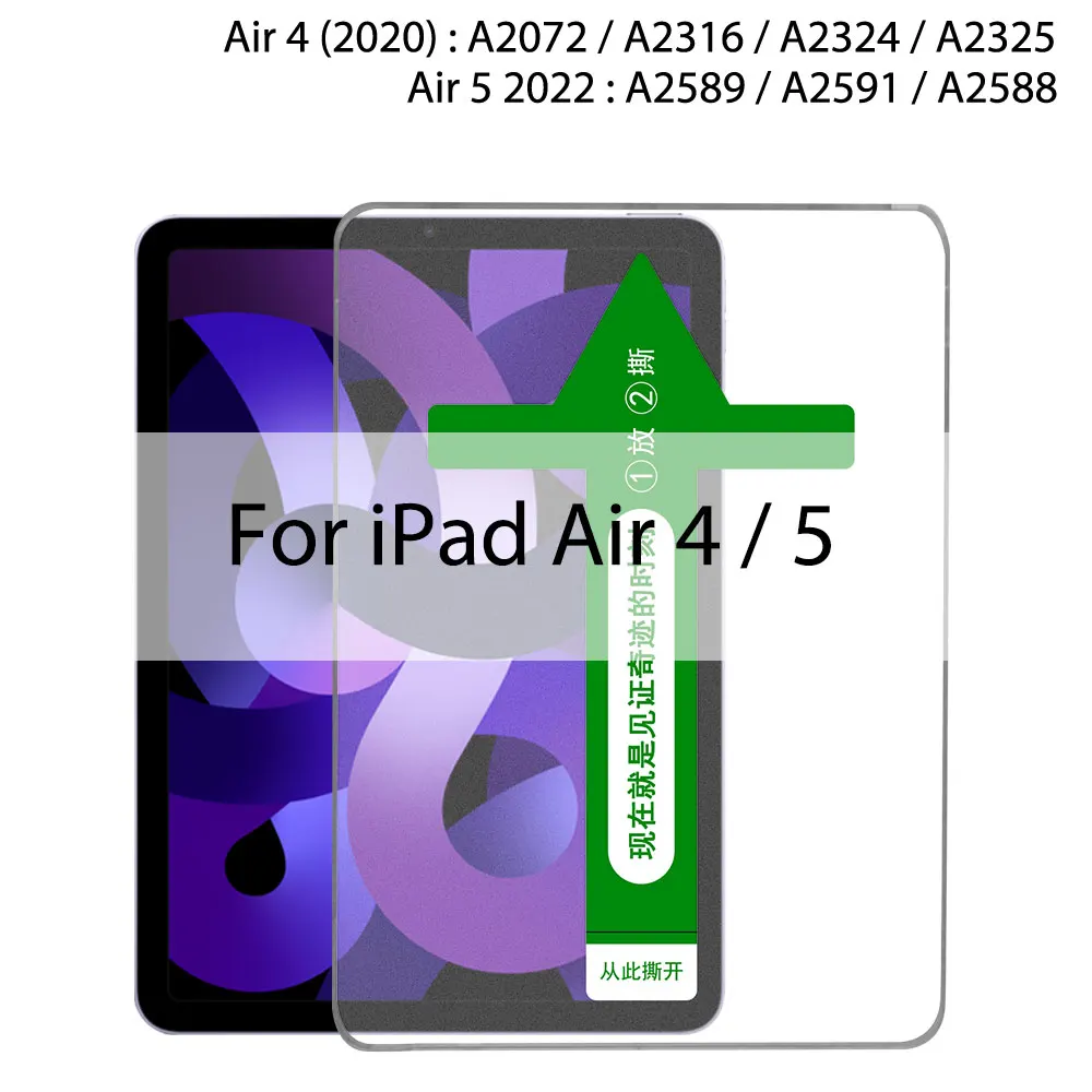 MARTIN STELLA Auto Alignment Kit gehärtetes Glas für Ipad Pro 11 12,9 10 9 8 7 Air 5 4 3 2 13 Displayschutzfolie für Ipad Mini 6 5 4 Gen Th Film 9