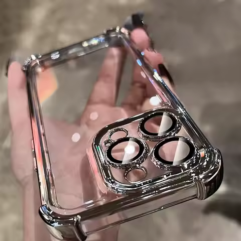 Luxury Shockproof Phone Case For Samsung Galaxy A73 A53 A33 A23 A13 A03s A52 A32 A22 A12 A02s Lens Film Bumper Transparent Cover