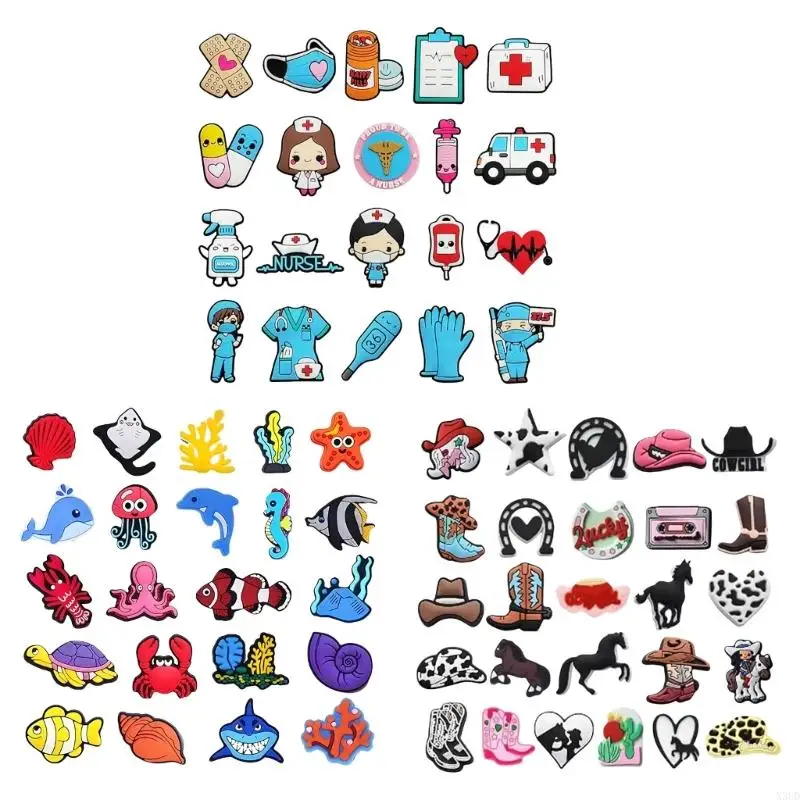 

Elegant Medicals Shoe Charm for Decorating Shoes and Personalize Items X3UD