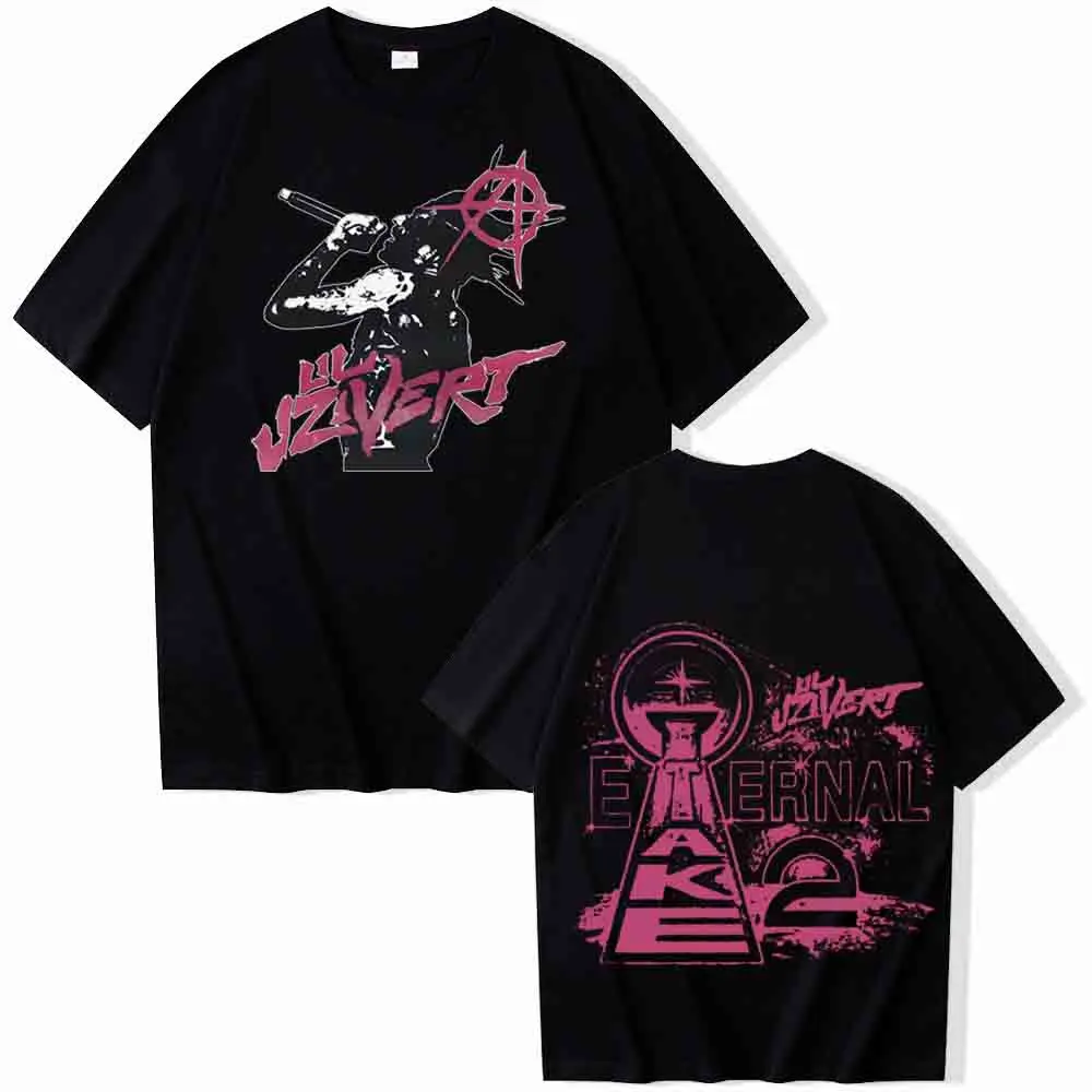 Lil Uzi Vert Eternal Atake 2 T-shirt Man Women Harajuku O-neck Summer Casual Shirt