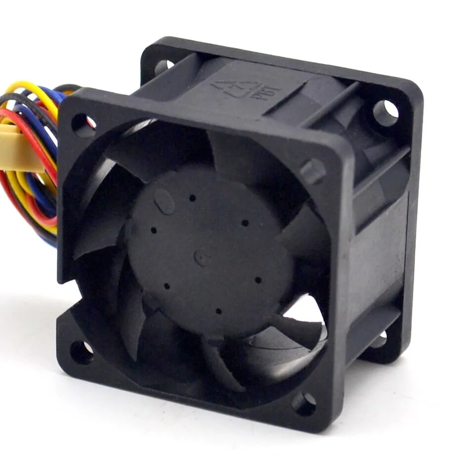 TFB0412EHN 4028 40mm 0.87A ultra violent double ball bearing cooling fan 4 cables used to the server