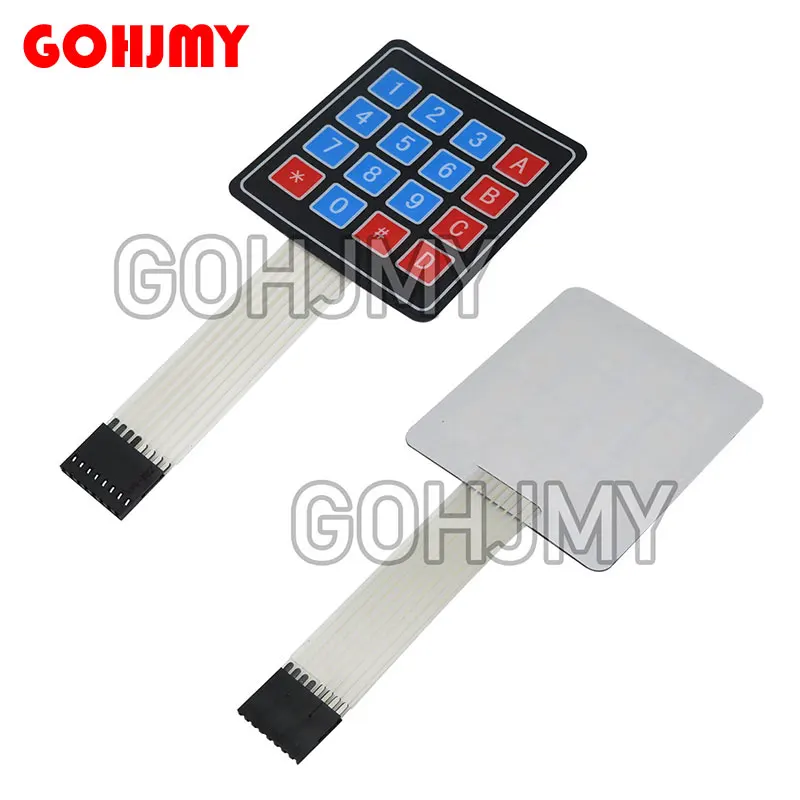 10pcs/lot 16 Key 4 x 4 Membrane Switch Keypad 4x4 4*4 Matrix Array Matrix keyboard