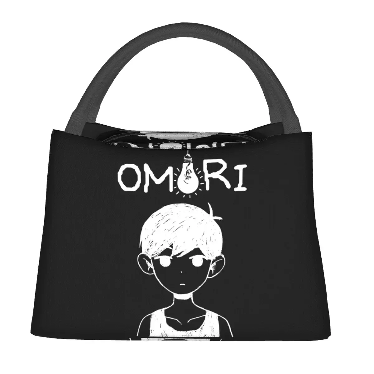 Omori Hero Sunny Basil Lunch Bags Insulated Bento Box Leakproof Lunch Tote Picnic Bags Cooler Thermal Bag for Woman Girl Travel