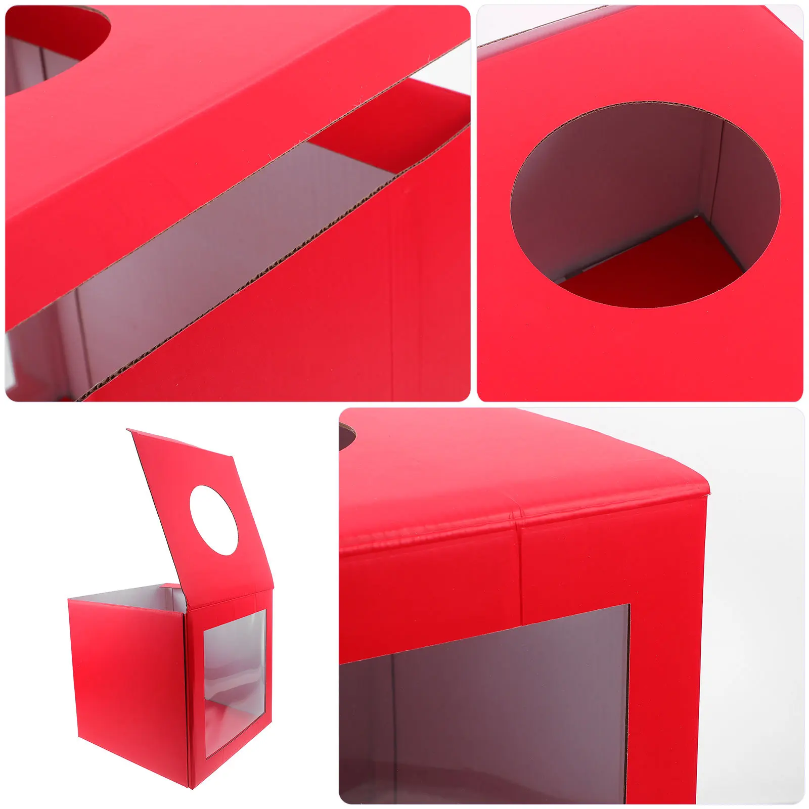 Stable Large Capacity Lottery Box Raffle Ballot Suggestion Storage Entertainment Game Draw Case Raffle Ticket Box