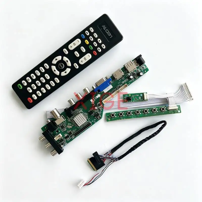 

Controller Board Fit N173O6 LTN173KT03 LTN173KT02 LTN173KT01 Laptop Panel 1600*900 LVDS-40 Pin 1600x900 DVB/USB/AV/VGA/HDMI Kit