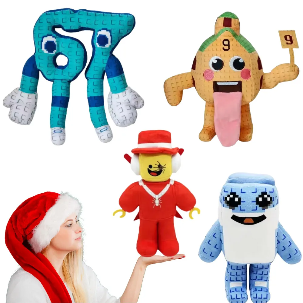 جديد سرقة الدماغ Meowl أفخم Esok School الفراولة الفيل بلوشي لطيف سامي جانديل محشوة دمية لعبة المشجعين هدية #1