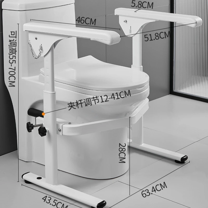 스테인레스 스틸 수석 화장실 안전 레일 욕실 화장실 난간 화장실 노인 핸디캡 그랩 바 레일 지원