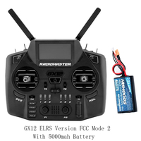 Radiomaster GX12 1000HZ 3D Digital CNC Hall Gimbal Dual Band Antenna Gemini XROSSBAND EXpressLRS Radio Controller