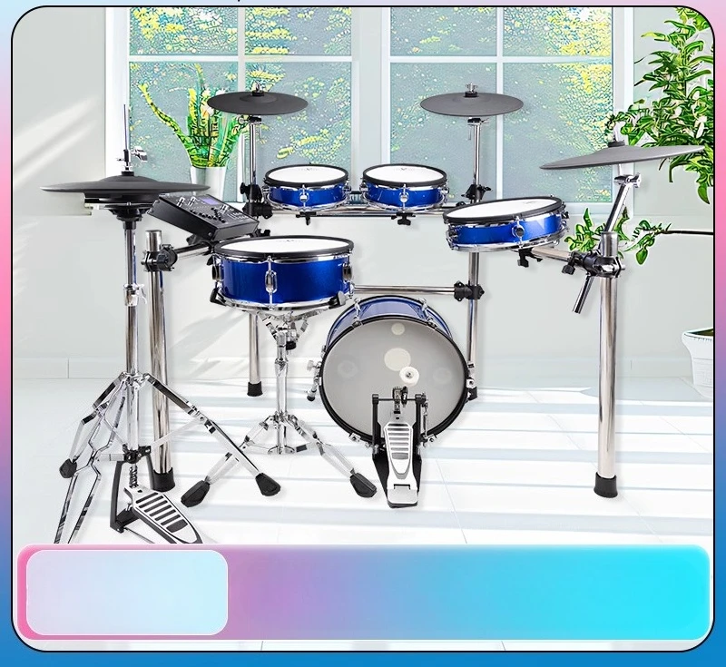 

Home Practice Drum Set Electronic Drum for Adults and Children, Grading Performance Professional Drum