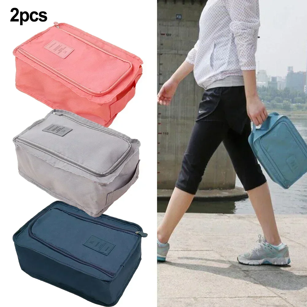 Bolsa de almacenamiento de viaje para zapatillas de deporte, bolsa impermeable, transpirable, un solo zapato, ajustable, ADX04