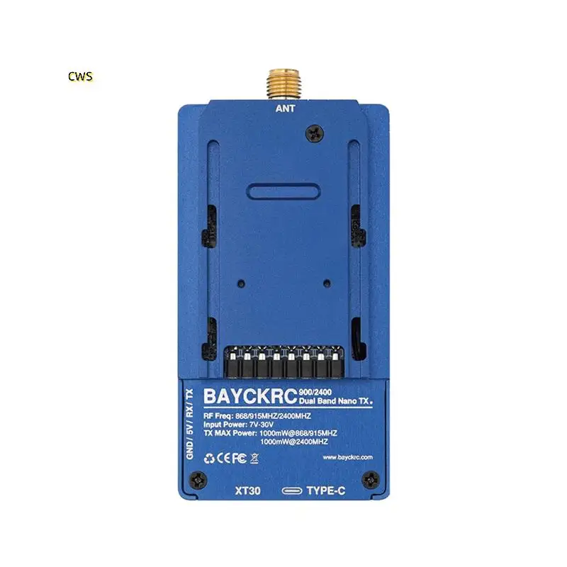 C3 NANO GEMINI TX 915M/2.4G デュアル周波数スイッチング FPV 長距離ドローン DIY パーツ用ナノからマイクロアダプター