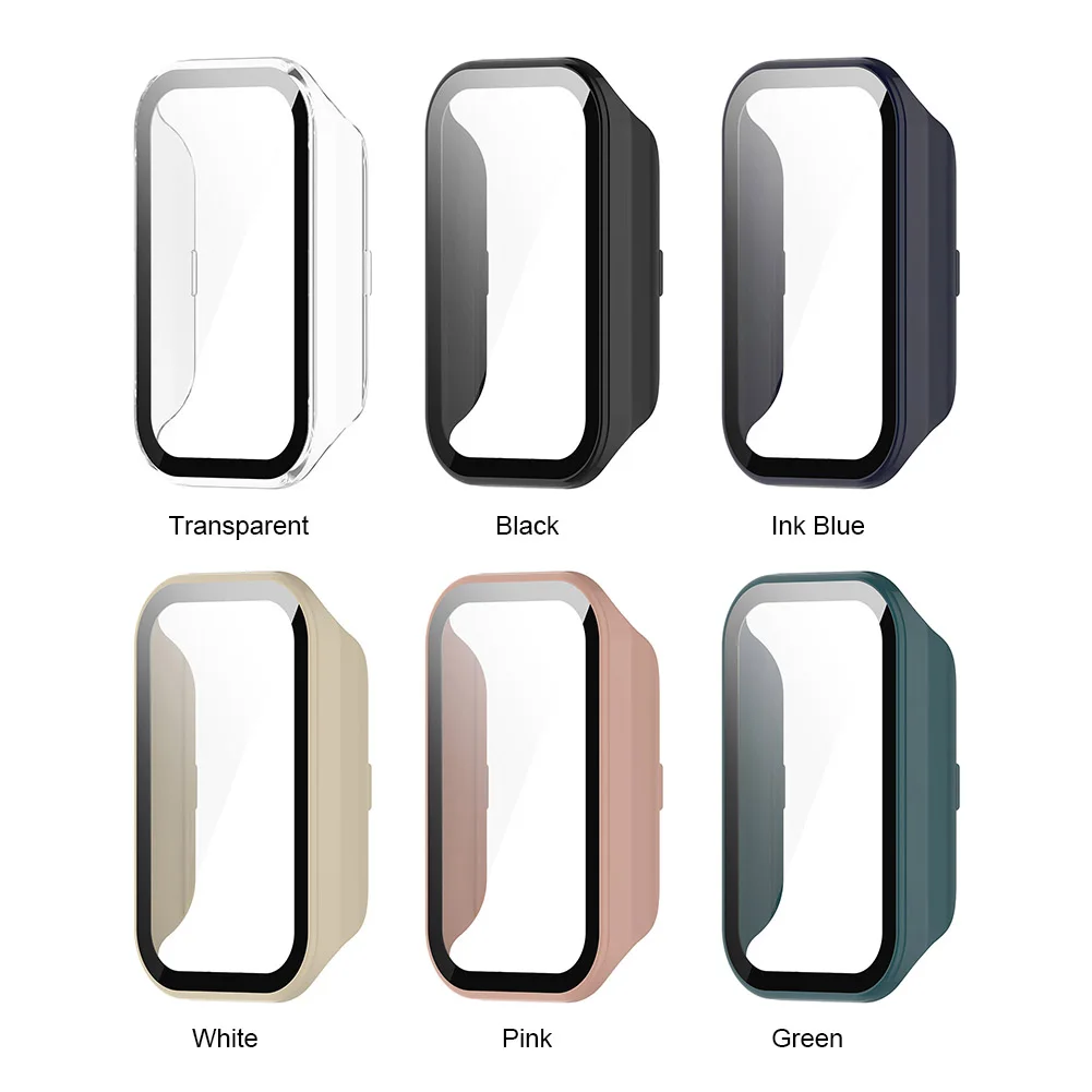 

Бампер для умных часов, защитный чехол для ПК с полным покрытием, защитный чехол от царапин, эргономичный пылезащитный чехол для Xiaomi Redmi Band 2