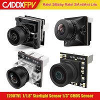 CADDXFPV Ratel 2/Baby Ratel 2/Caddx Ant/Caddx Ant Lite 1200TVL Mini FPV Camera 165 FOV 1.8/2.1mm for RC FPV Racing Drone