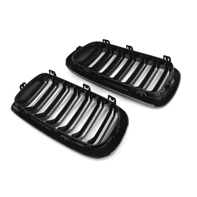 Front Bumper Grille For BMW X5M F85 X6M F86 X5 F15 X6 F16 Front Kidney Grill Racing Grills 51117294486 51117294485 Accessories