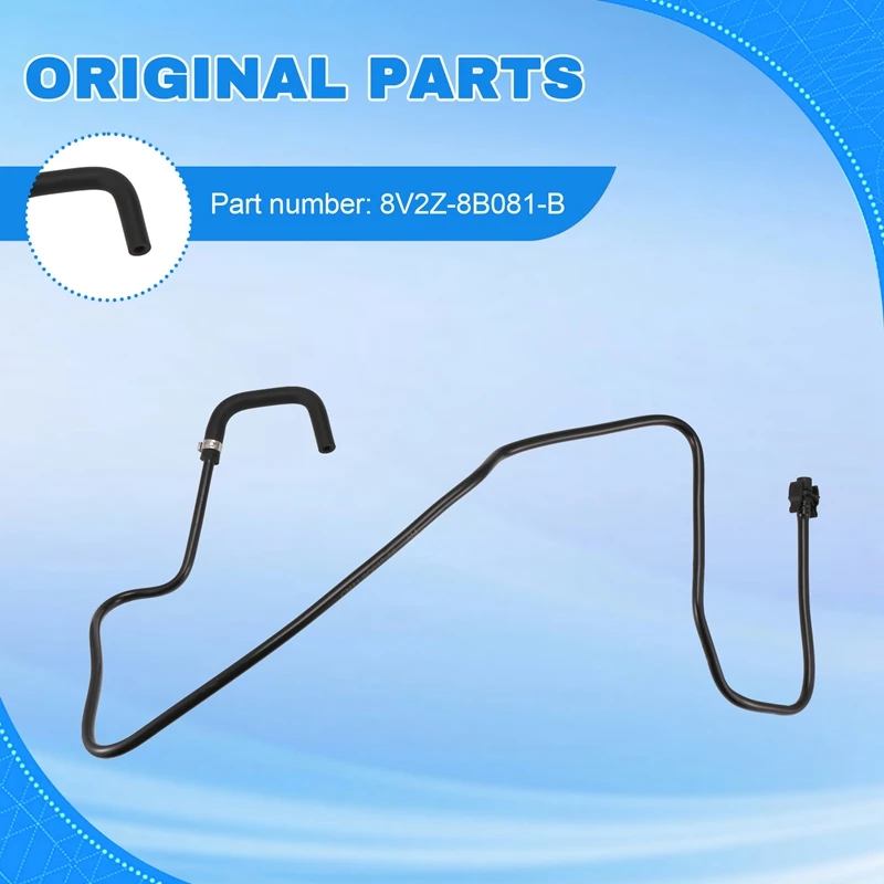 Car Engine Radiator Coolant Hose Pipe Reservoir Tank Hose 8V2Z-8B081-B For Ford Fiesta 2011-2019 Car Accessories