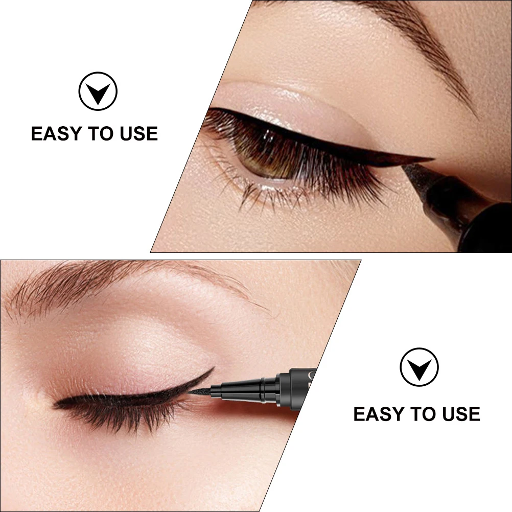 2Pcs Waterproof Eyeliners Long Lasting Quick Drying Eye Beauty Pens for Unique Makeup Waterproof Eyeliners Eye Lining Pens