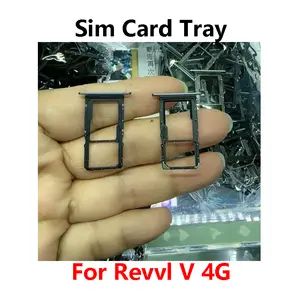 Bilashmart T Mobile REVVL V Plus 4G 5G SIM Card Tray Slot Holder Adapter Socket Repair Parts