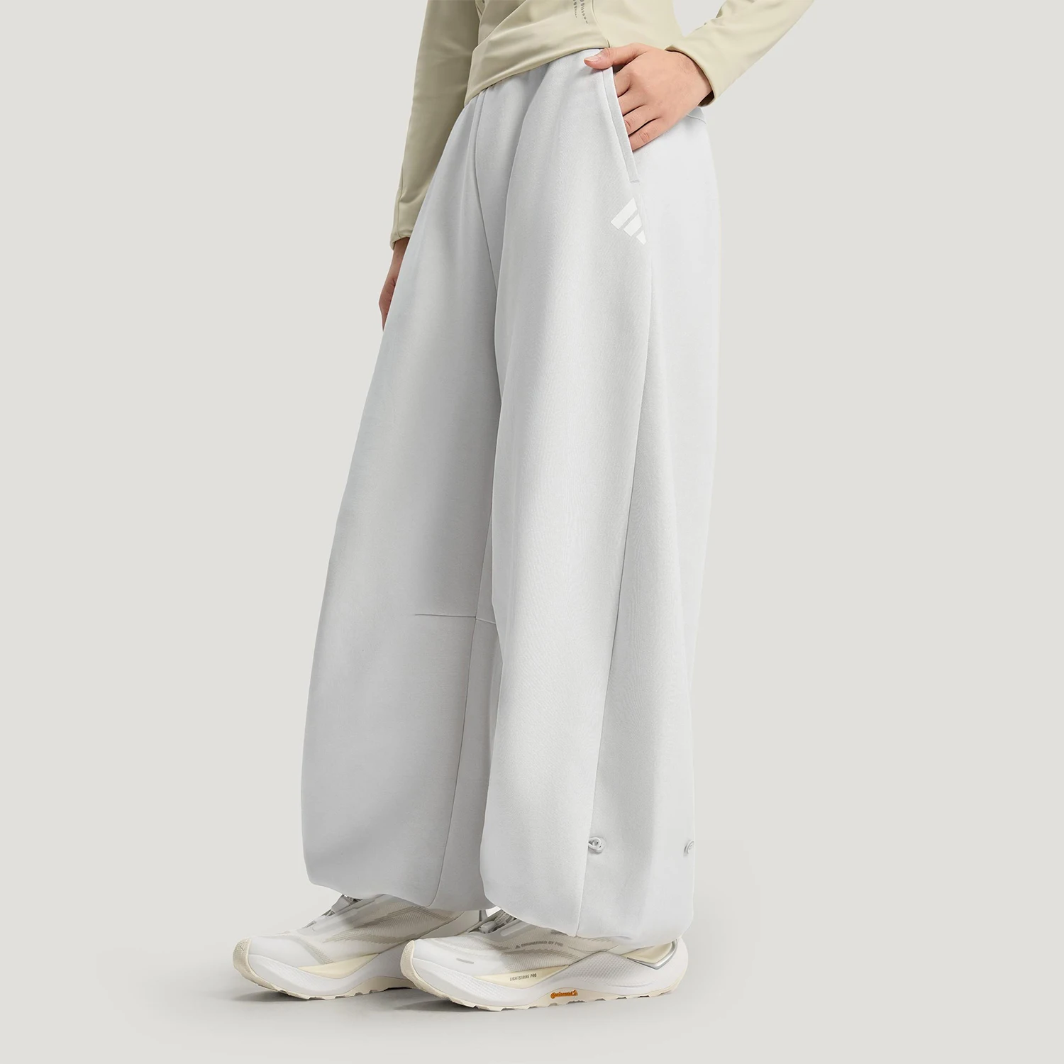 

Adidas Authentic Winter Style Women's Knitted Loose Sports Pants KR7571
