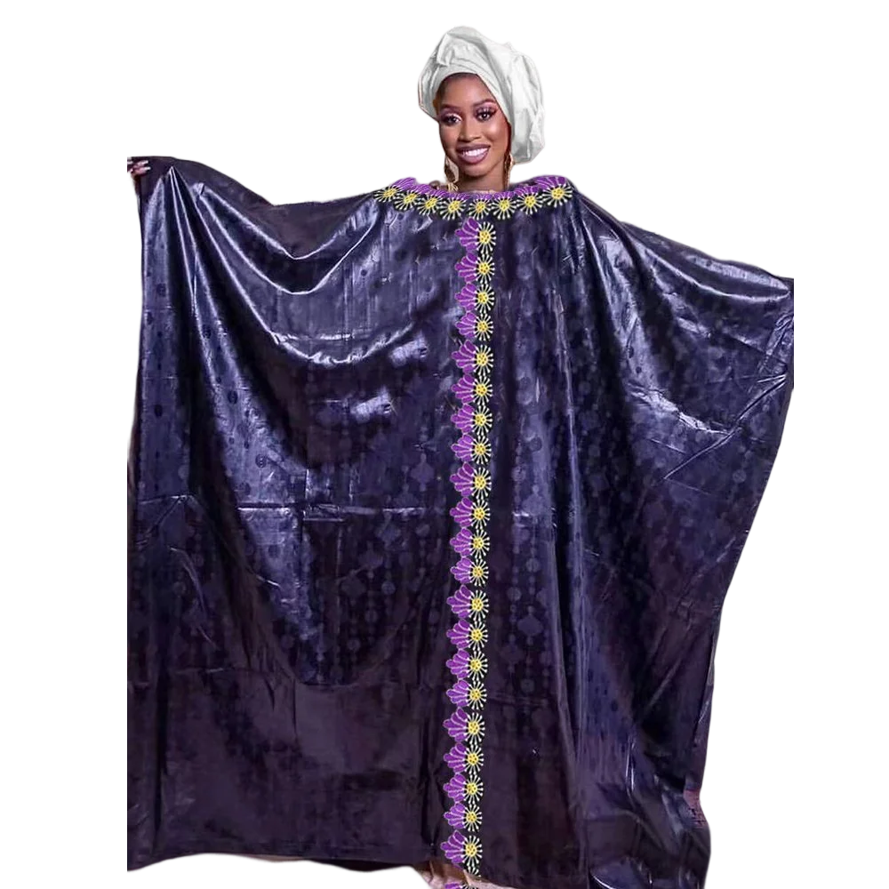 

African Bazan Style Custom New Traditional Clothing Print Elegant Classic Plus Size Four Seasons Starry Night Gown